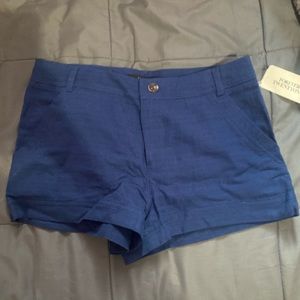 Forever 21 Dark navy woven shorts